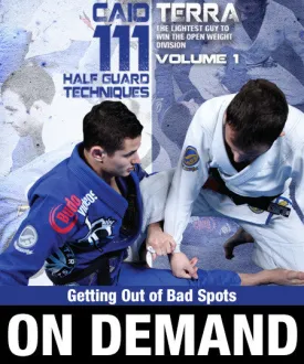 111 Half Guard Techniques by Caio Terra (On Demand)