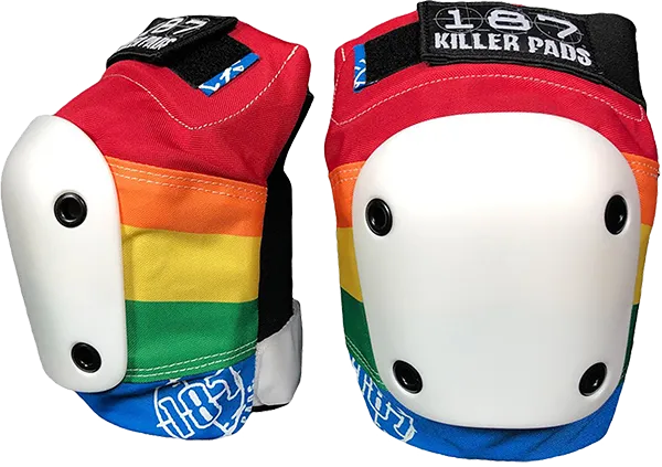 187 Slim Knee Pads S-Rainbow