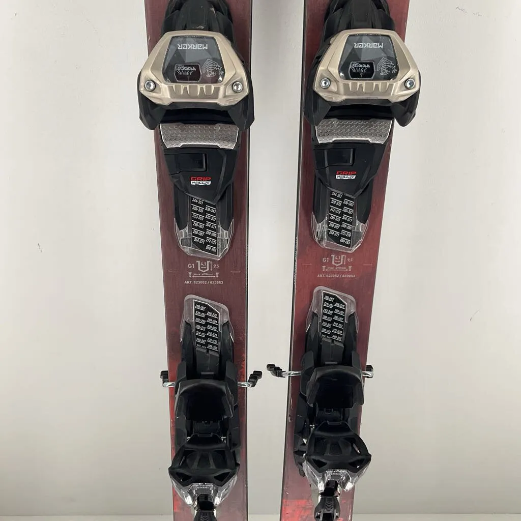 2023 Blizzard Brahma 88 w/ Marker Griffon TCX 12 Demo Bindings