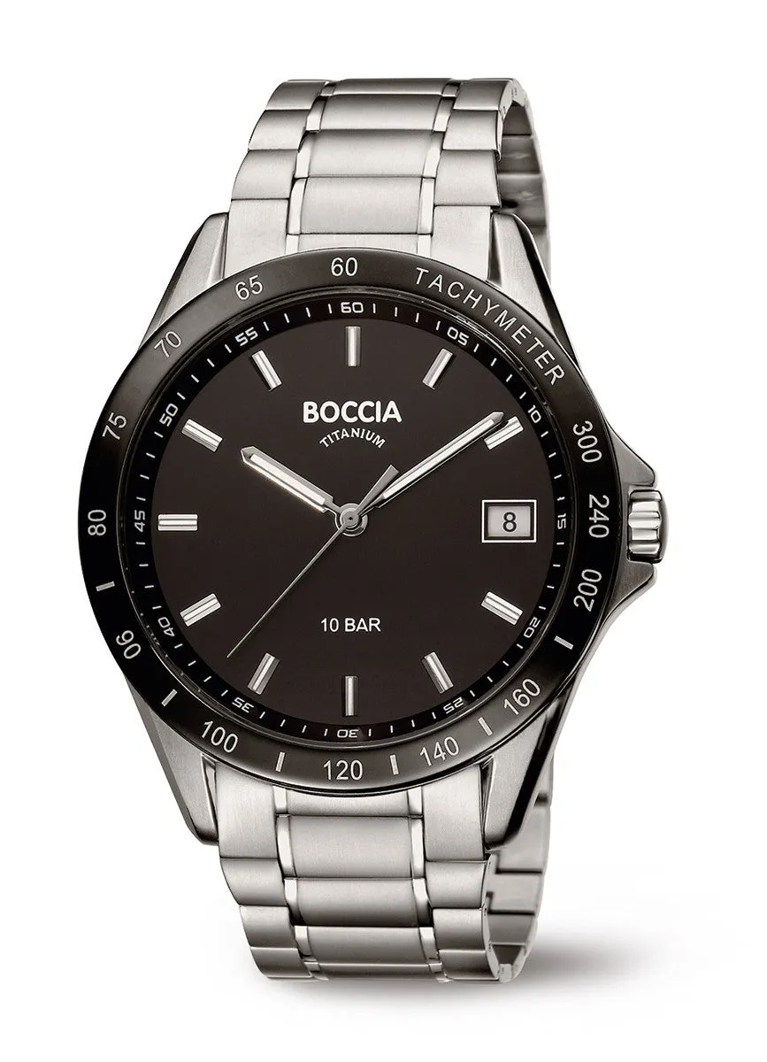 3597-02 Boccia Titanium Mens Watch