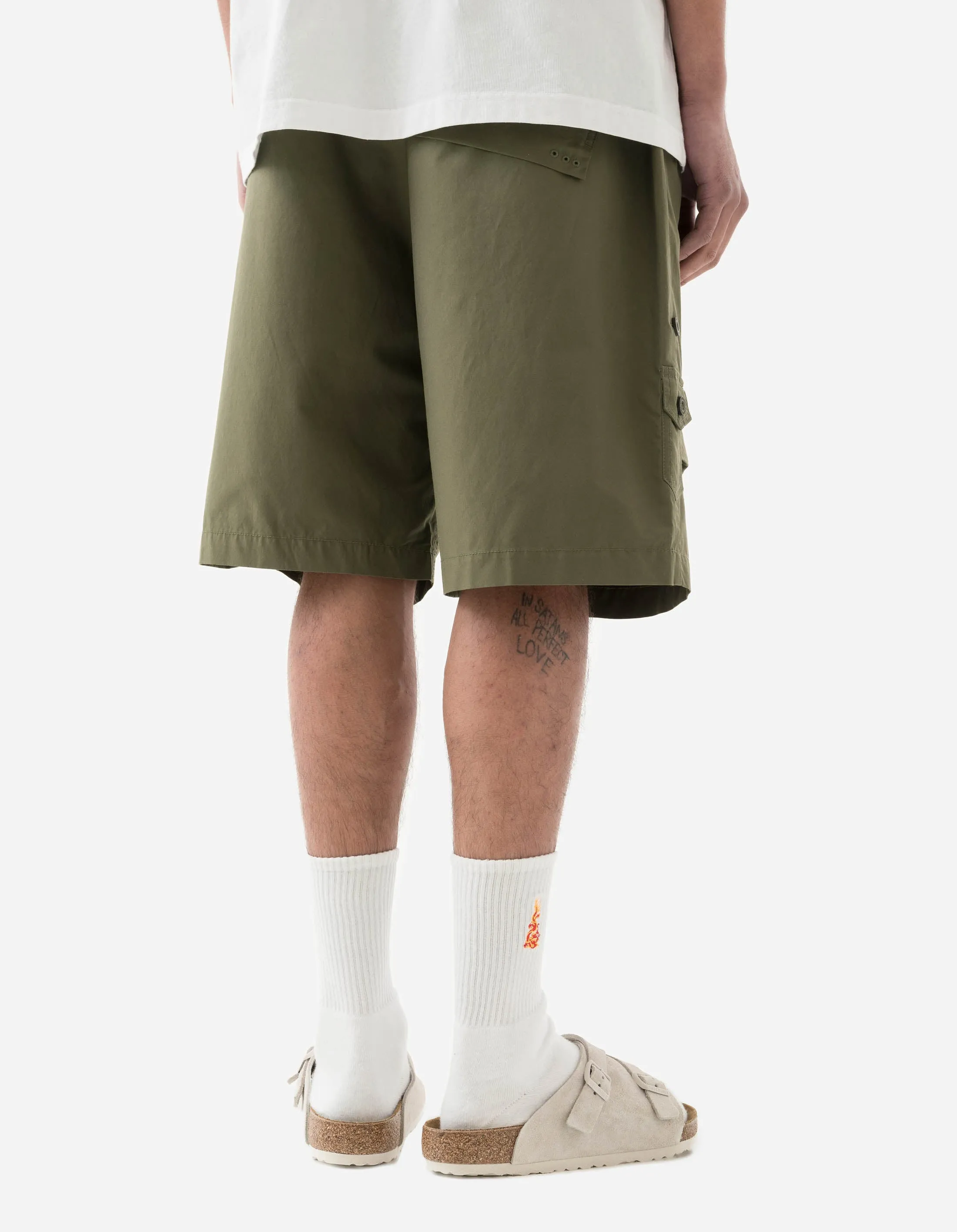 4037 Original Loose Snoshorts Olive OG-107F