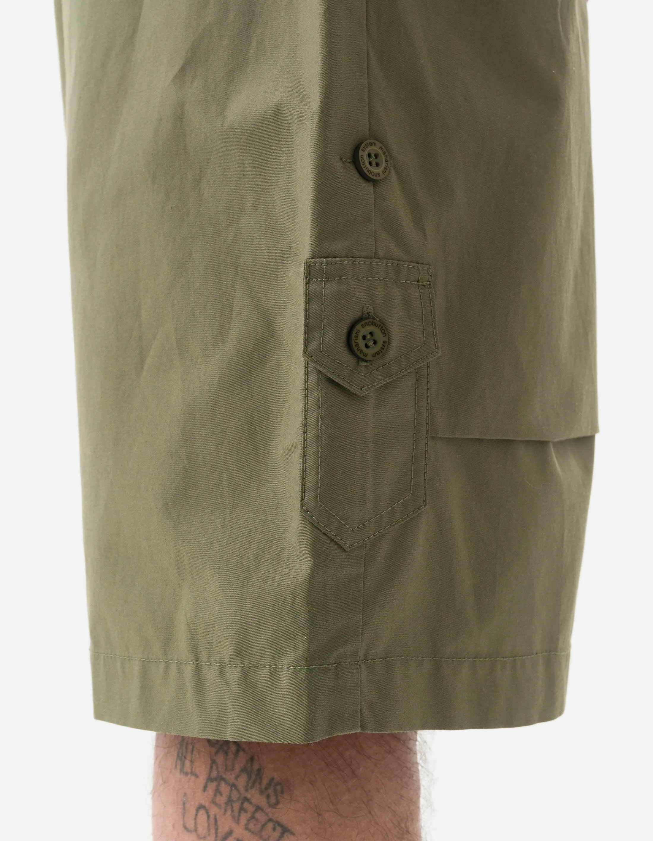 4037 Original Loose Snoshorts Olive OG-107F