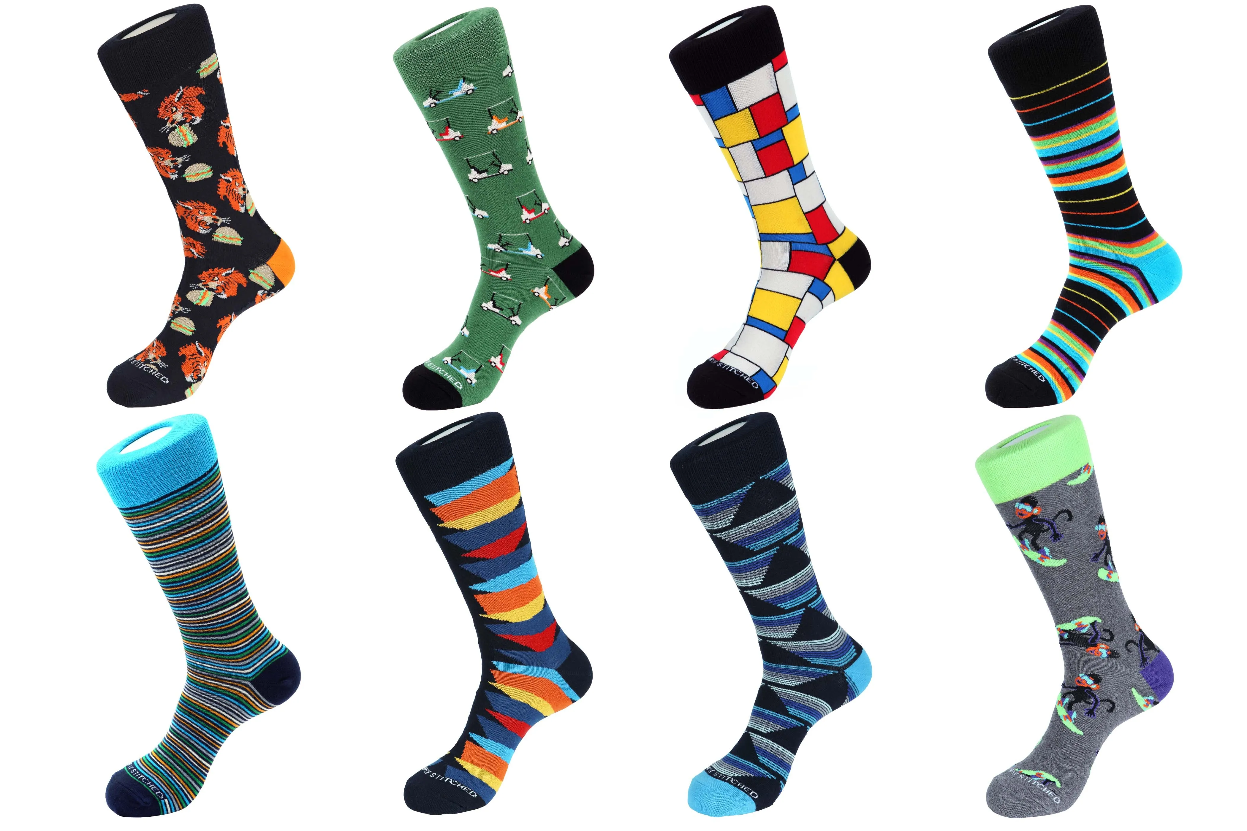 8 Pair Value Pack Socks - 70004