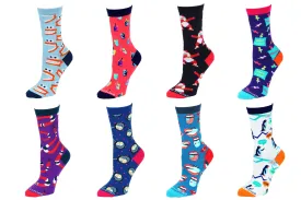 8 Pair Value Pack Women's Socks 1007