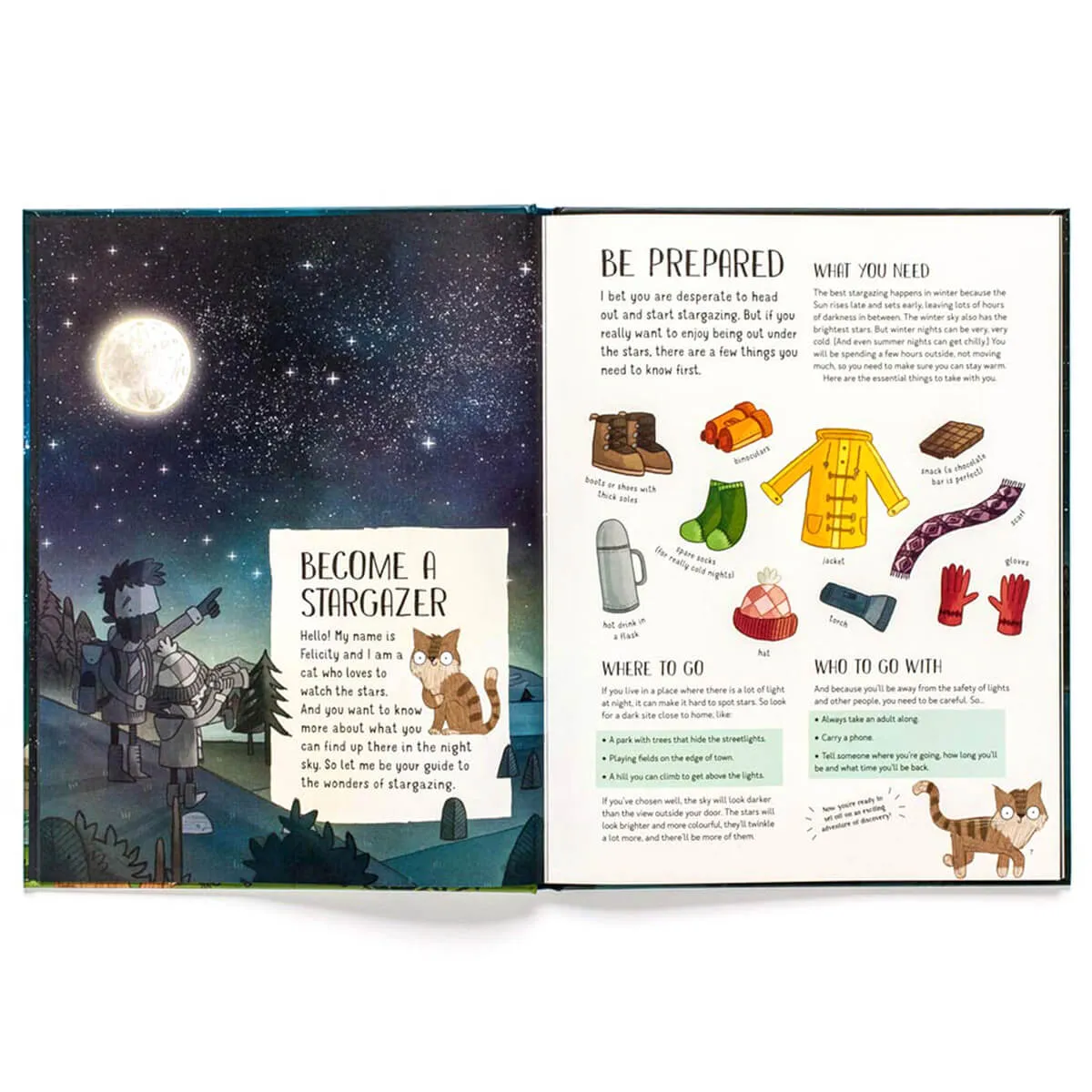 A Cat's Guide to the Night Sky by Stuart Atkinson & Brendan Kearney