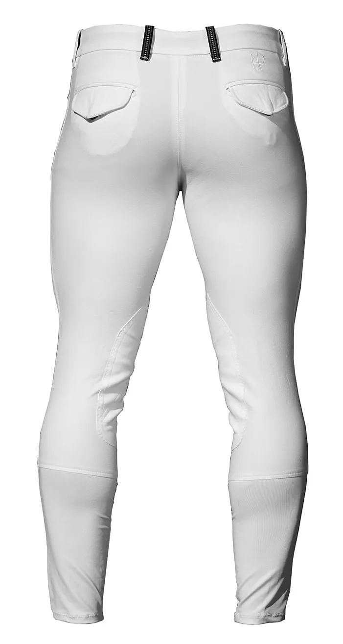 AA Taranto Mens Breeches, White