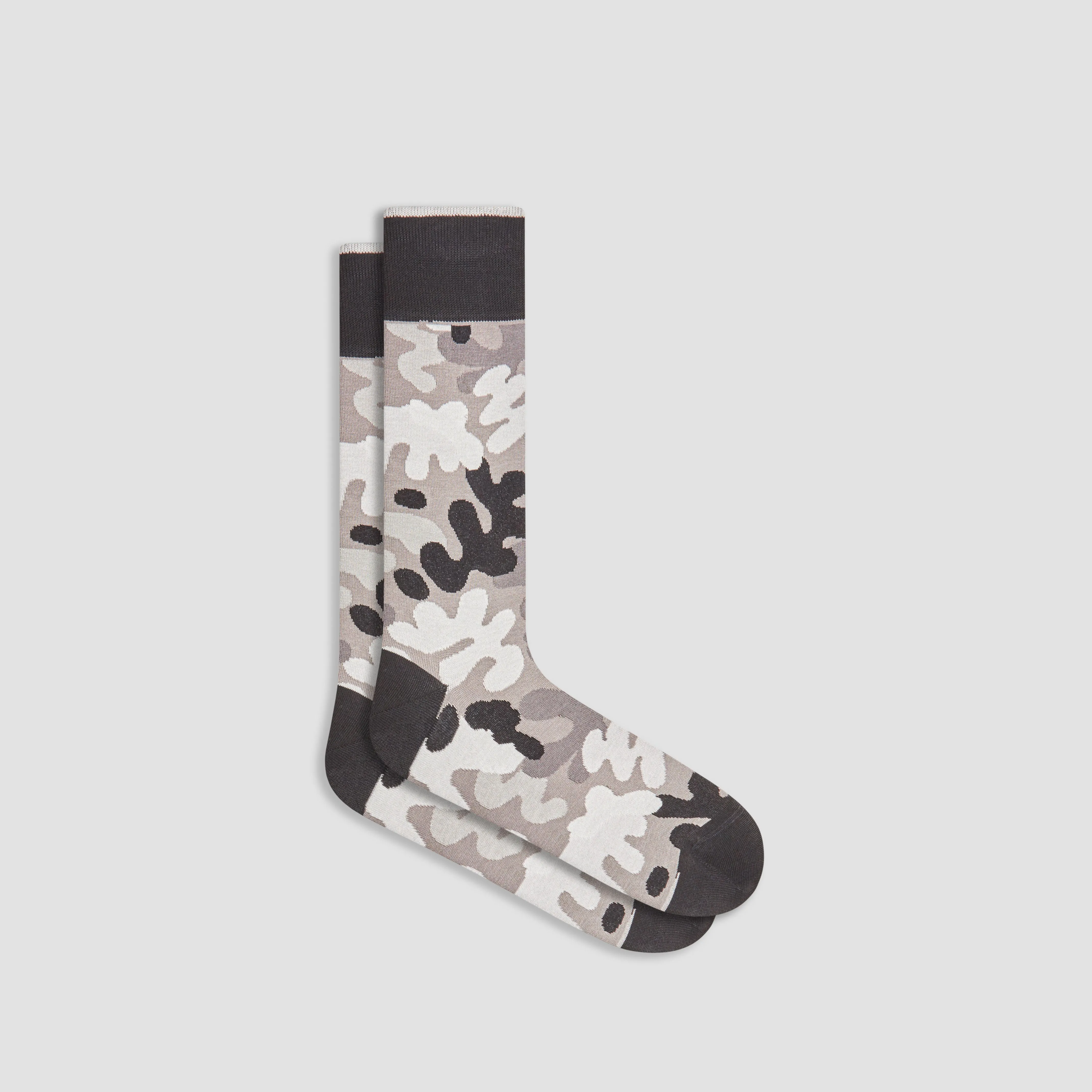 Abstract Mid-Calf Socks