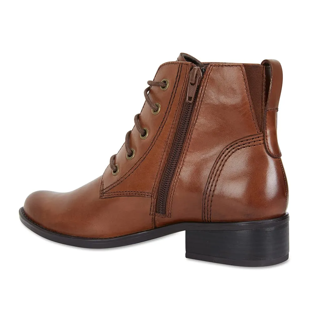 Adrian Boot in Tan Leather