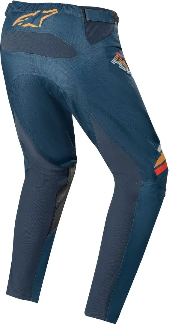 Alpinestars Racer Braap Motocross MX Youth Pants - Blue/Navy Orange