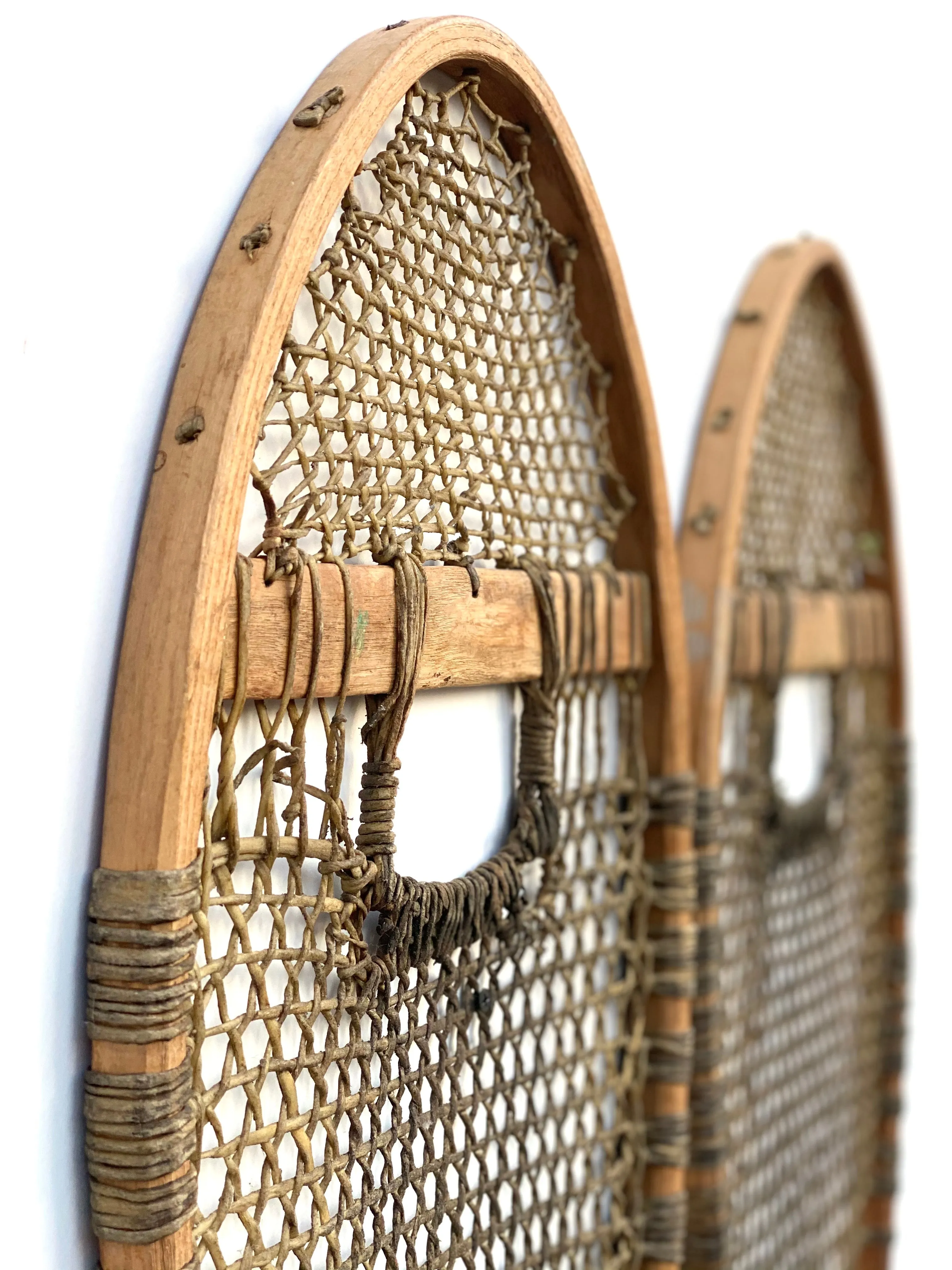 Antique Huron Snowshoes