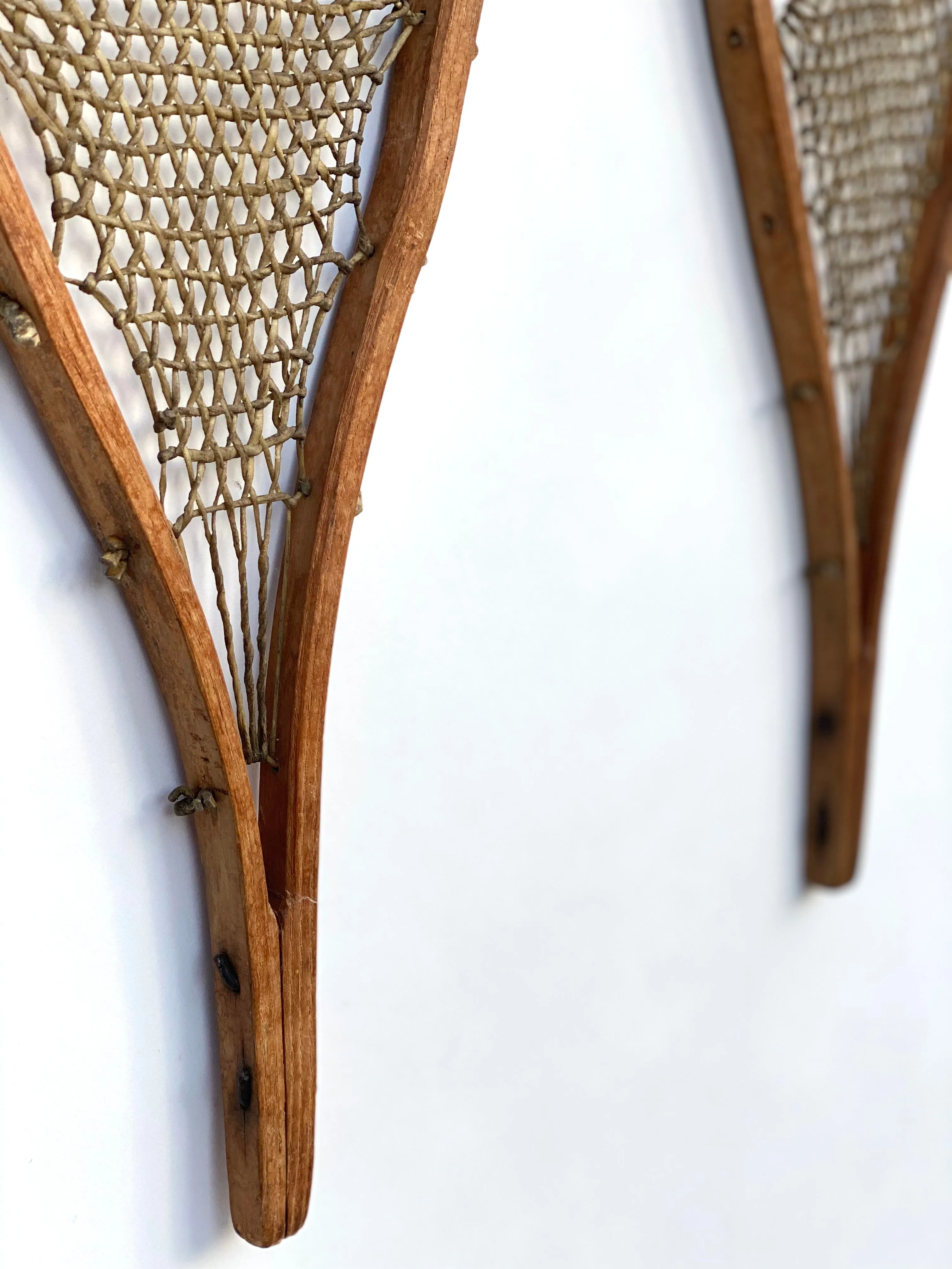 Antique Huron Snowshoes