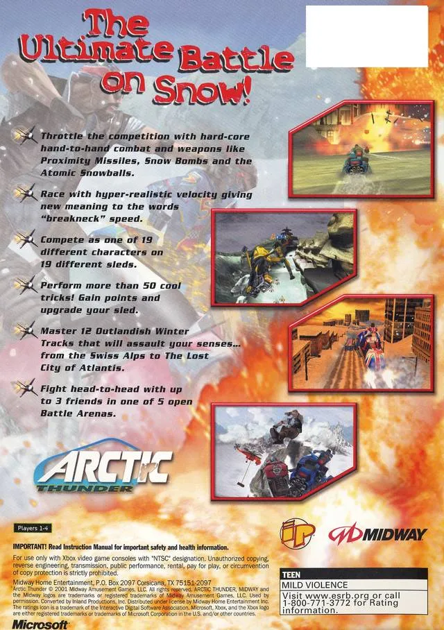 Arctic Thunder - (XB) Xbox [Pre-Owned]