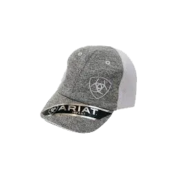 Ariat Infant Logo Heather Grey and White Cap A300008206