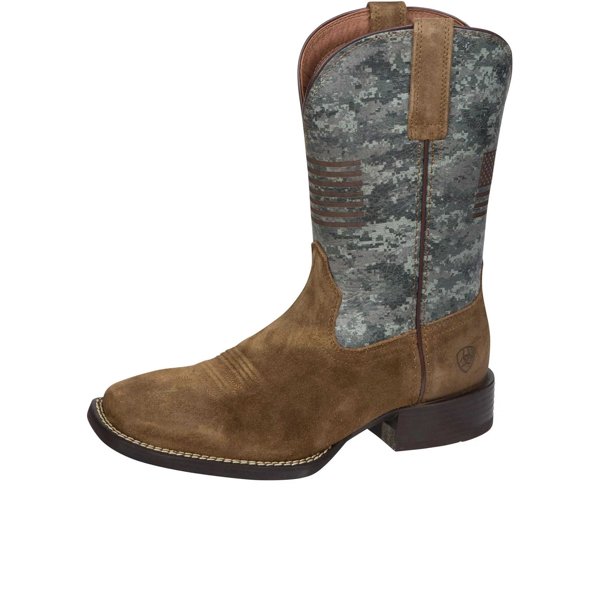 Ariat Sport Flying Proud Tumbleweed Taupe And Digi Green Camo