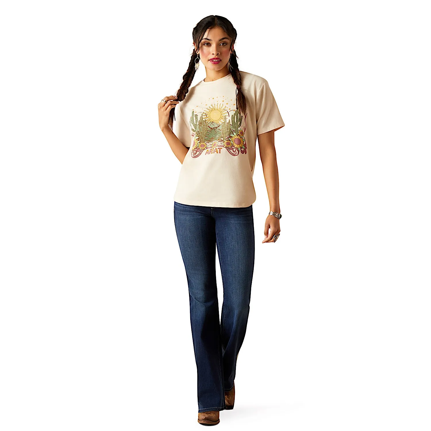 Ariat Women's Desert Dreaming T-Shirt - Natural