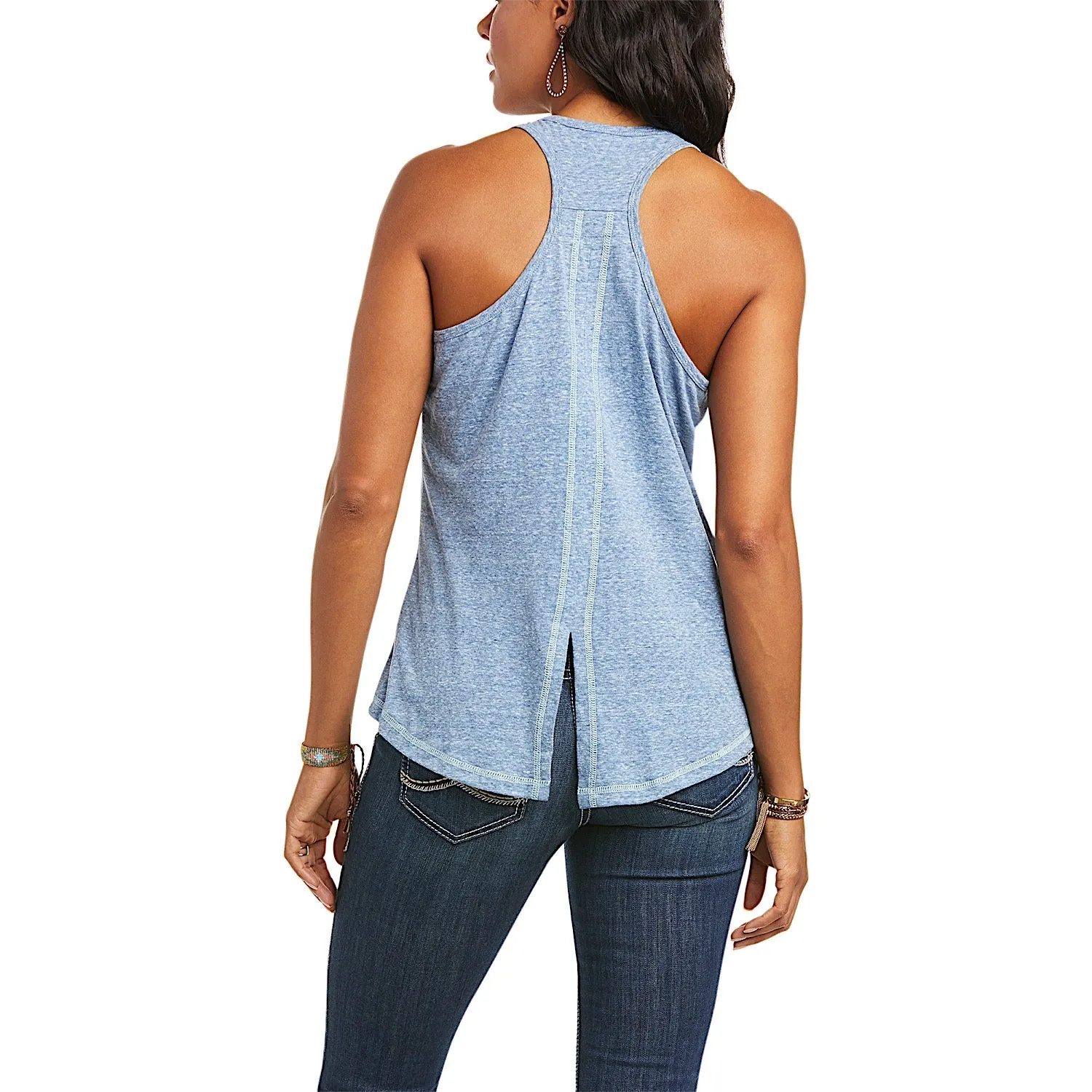 Ariat Womens Tough Girl Sleeveless Tank - Blue