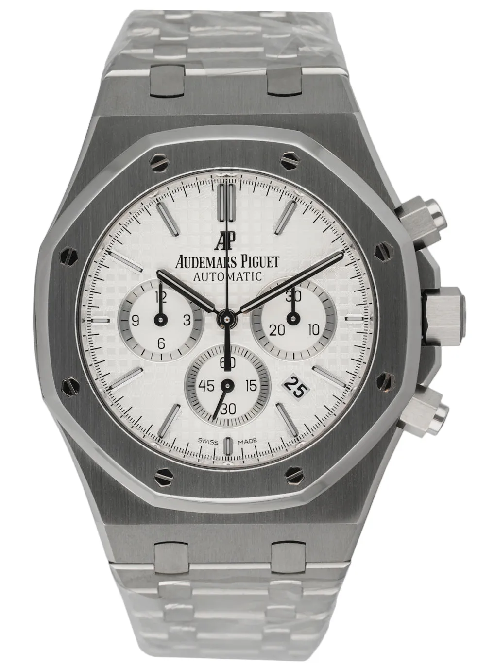 Audemars Piguet Royal Oak 26320ST Chronograph Mens Watch Box & Papers