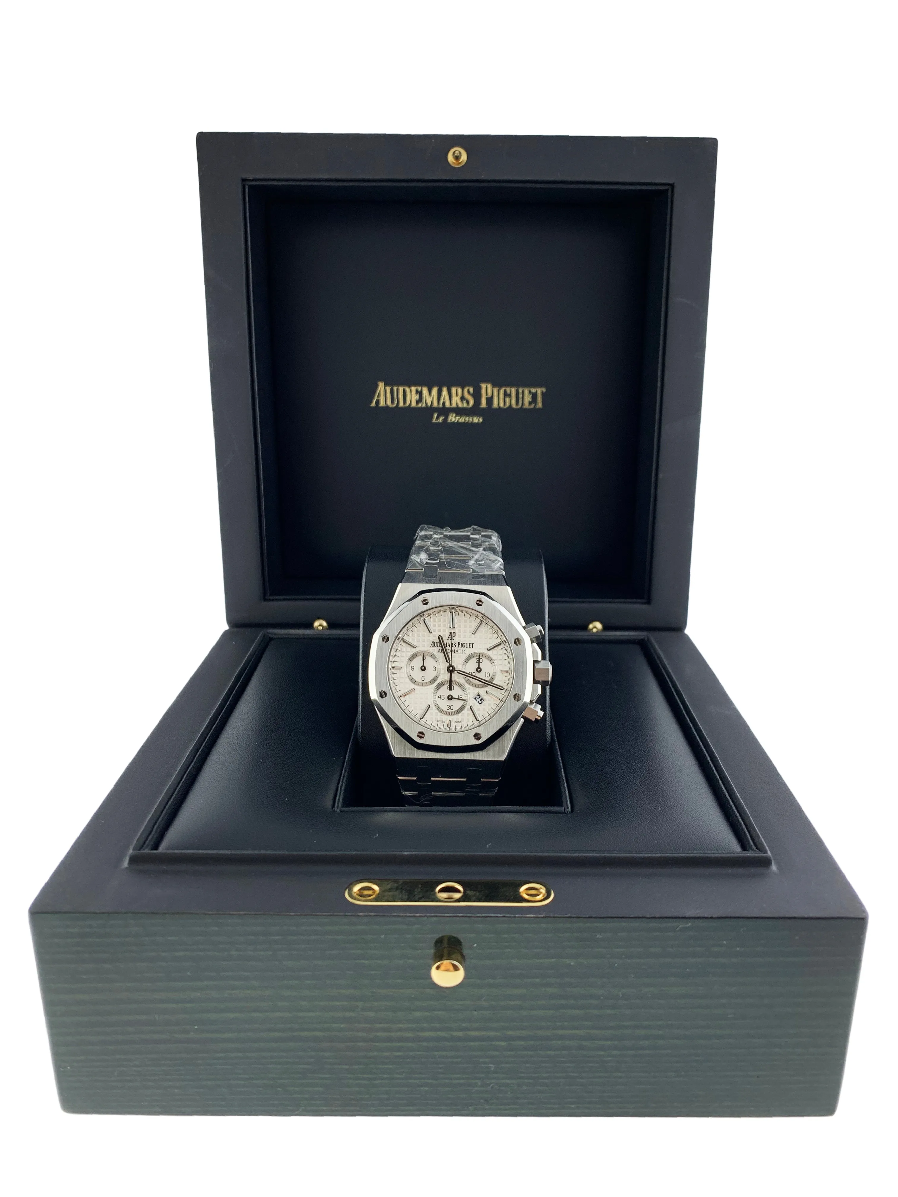 Audemars Piguet Royal Oak 26320ST Chronograph Mens Watch Box & Papers