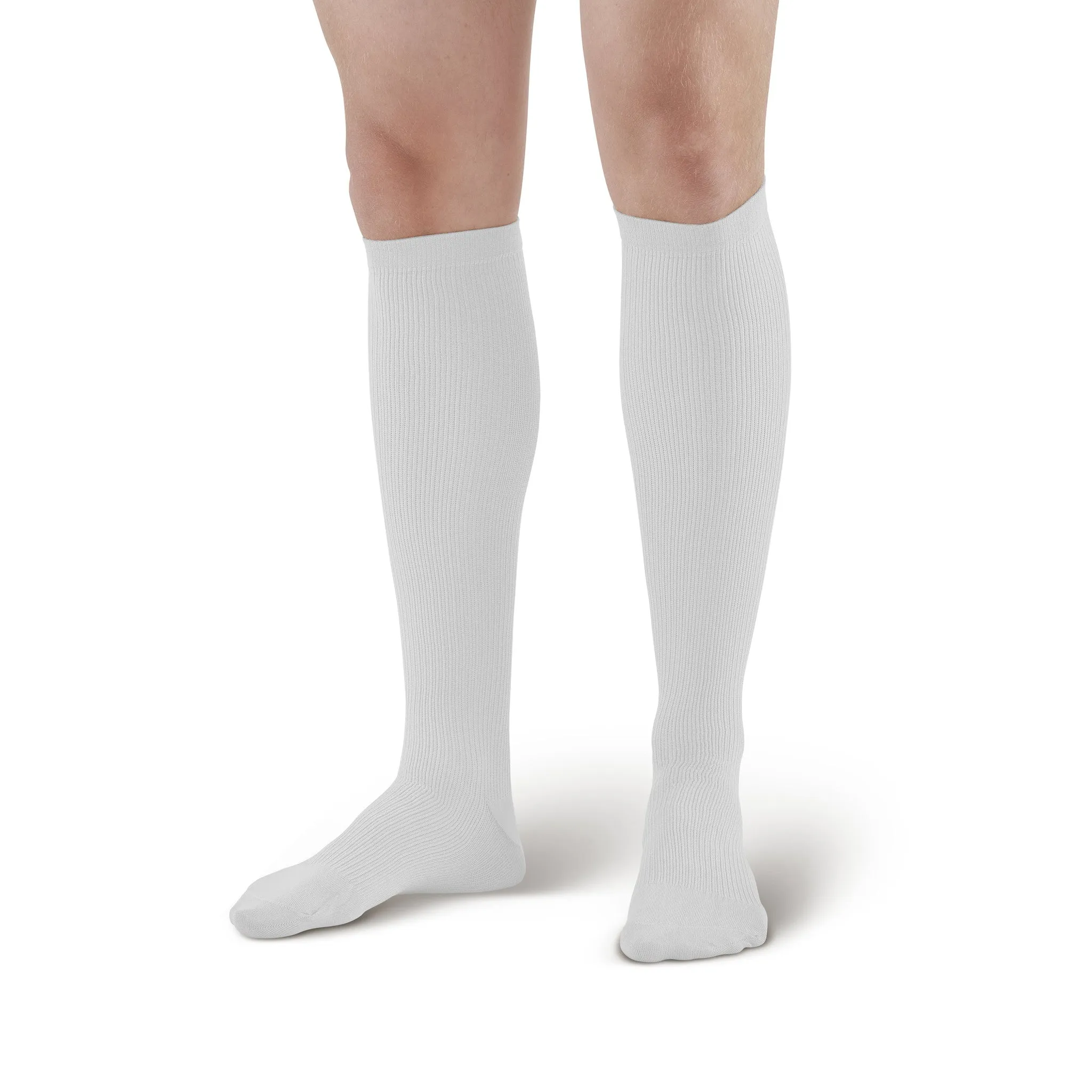 AW Style 100 Men's Knee High Dress Socks - 20-30 mmHg