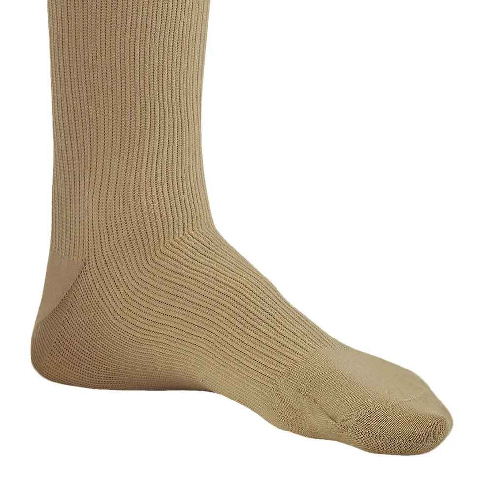 AW Style 100 Men's Knee High Dress Socks - 20-30 mmHg