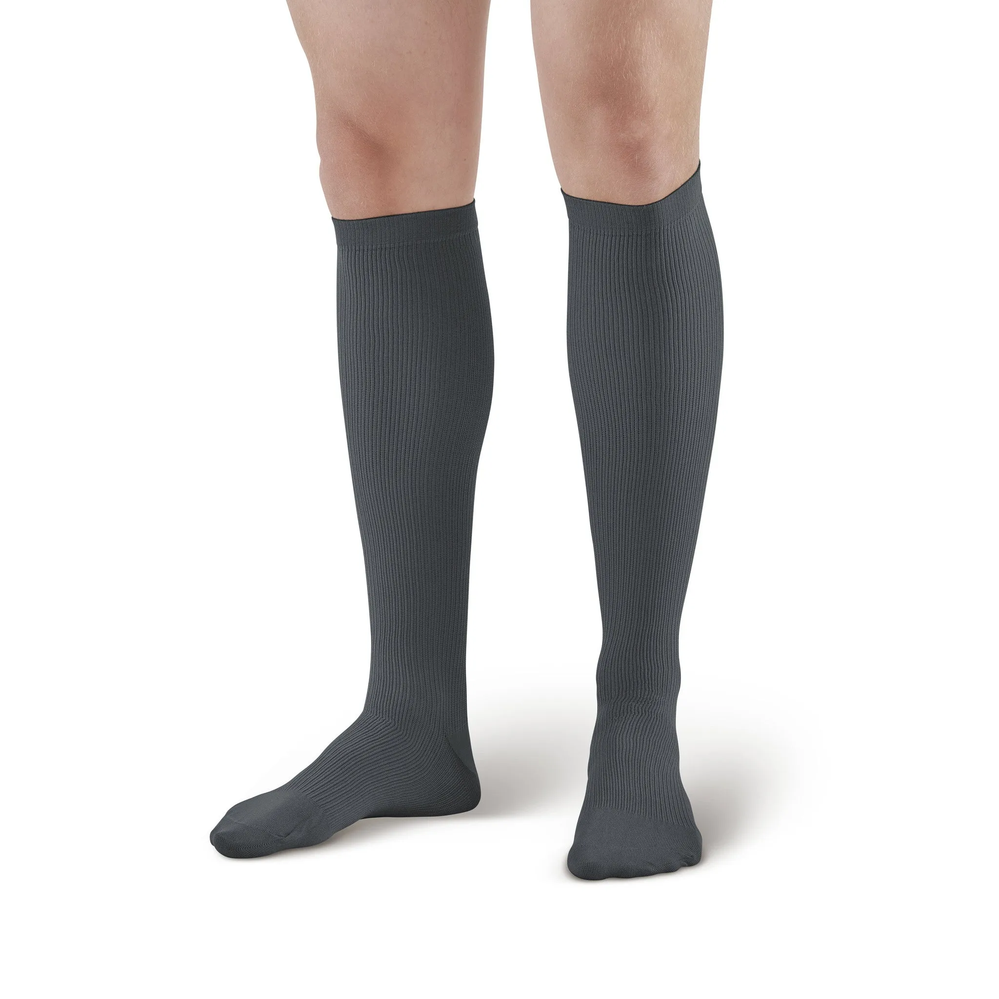 AW Style 100 Men's Knee High Dress Socks - 20-30 mmHg