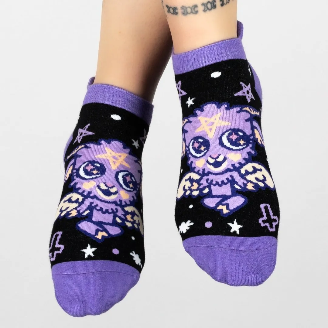 Baby Baphomet Ankle Socks