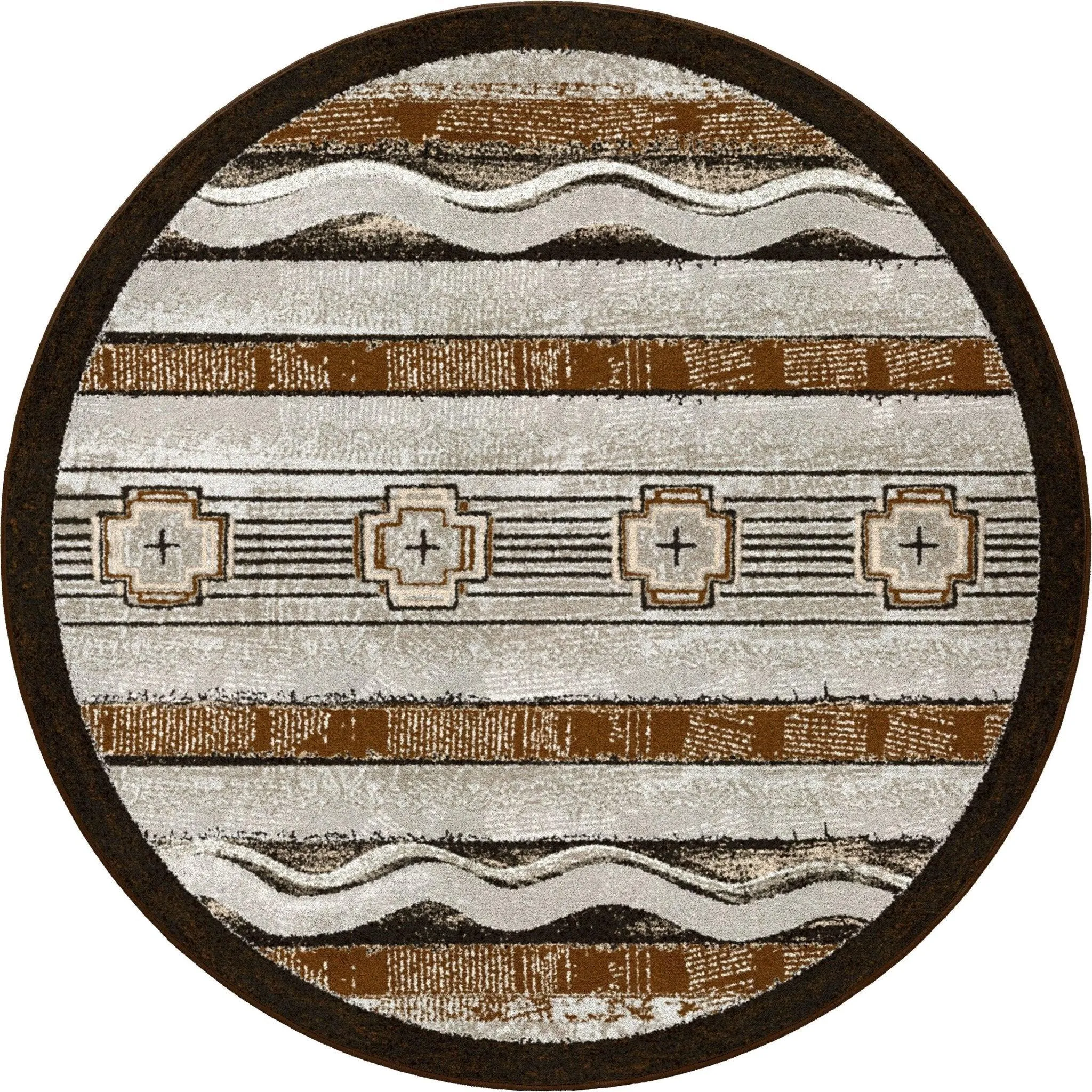 Barton Beige Southwestern Rugs