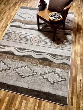 Barton Beige Southwestern Rugs