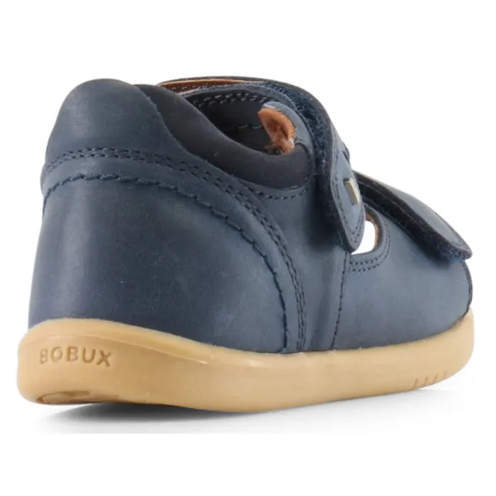 Bobux IW Iwalk Driftwood Sandal Navy Open Toe 633601A