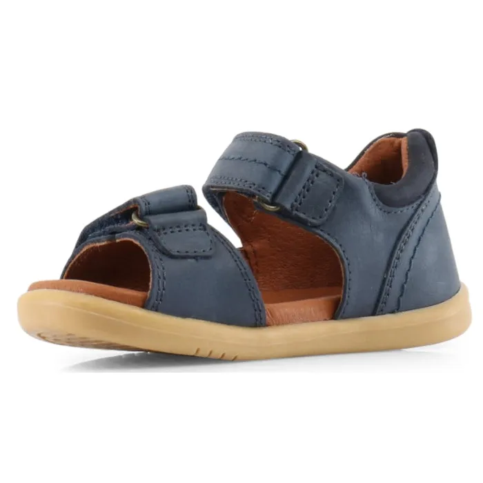 Bobux IW Iwalk Driftwood Sandal Navy Open Toe 633601A