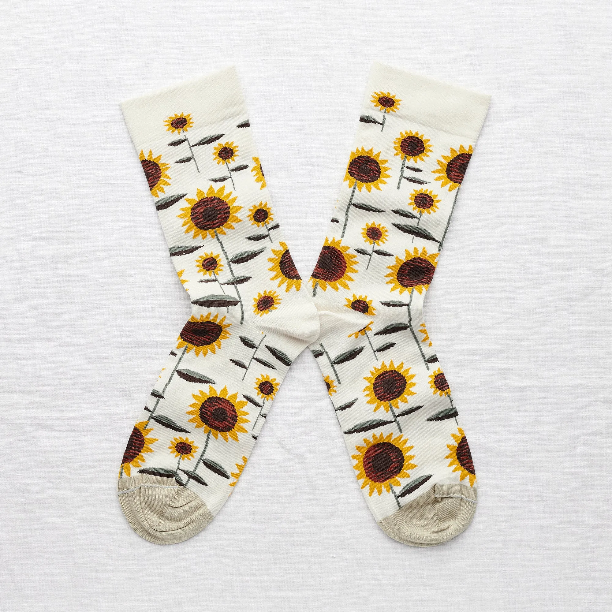 Bonne Maison Socks Natural Sunflower