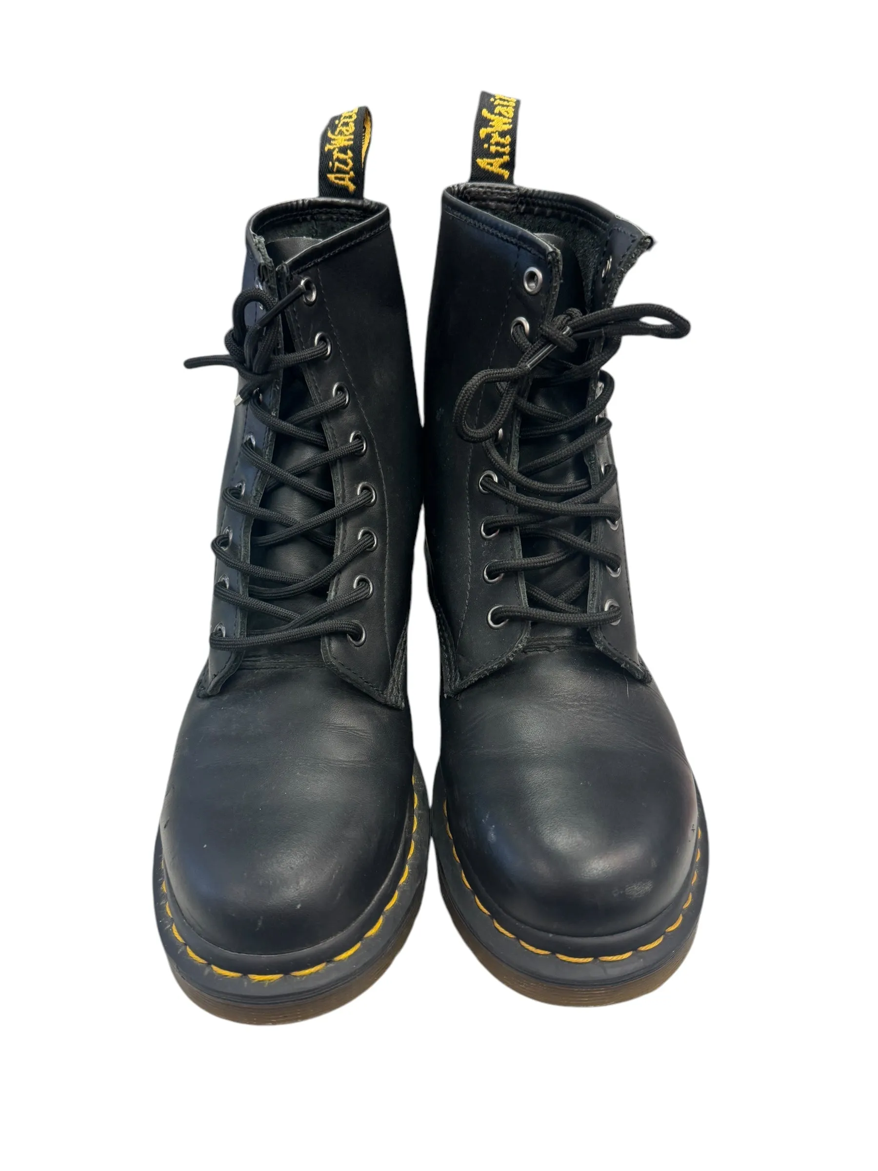 Boots Ankle Flats By Dr Martens In Black, Size: 9