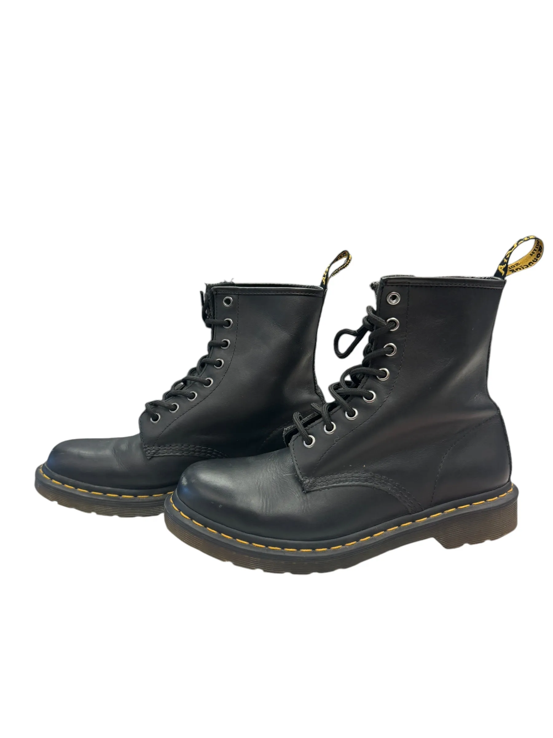 Boots Ankle Flats By Dr Martens In Black, Size: 9