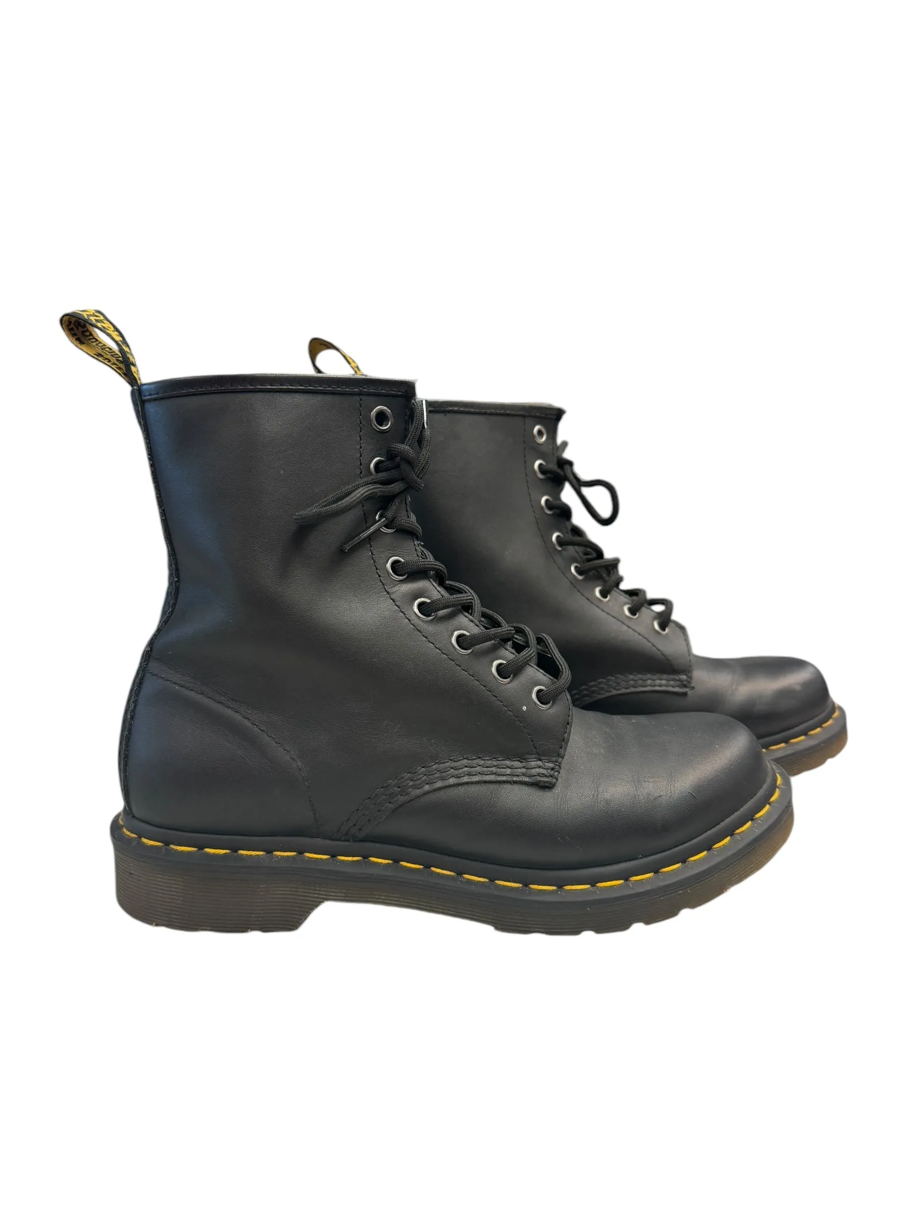 Boots Ankle Flats By Dr Martens In Black, Size: 9