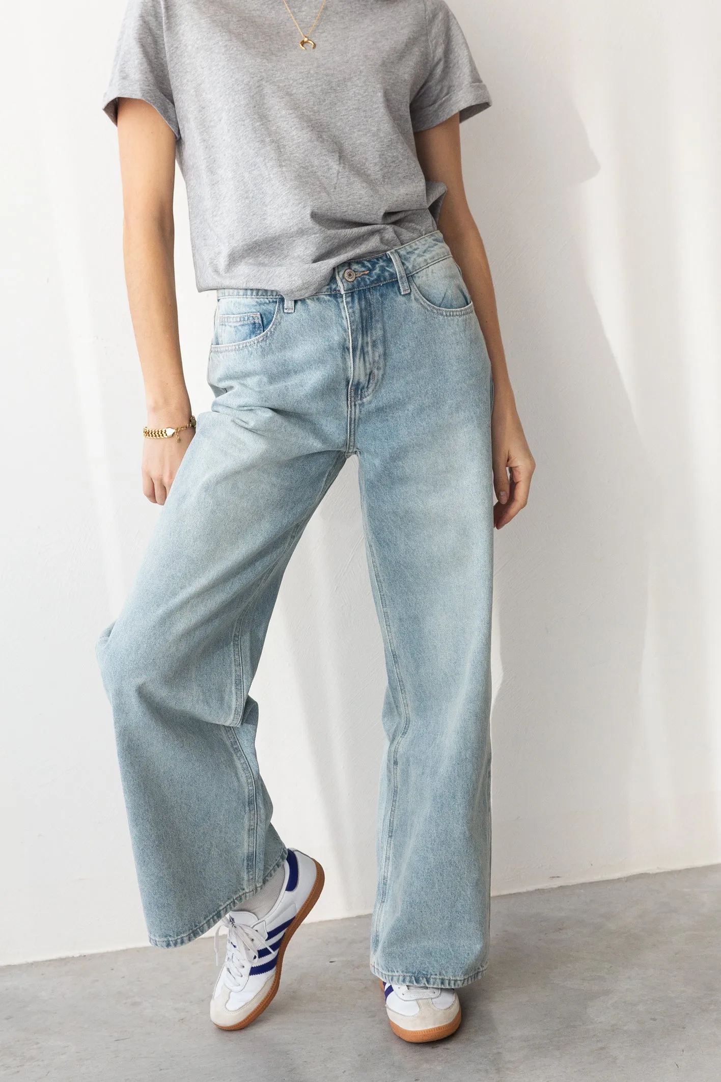 Capucine Wide Ankle Denim