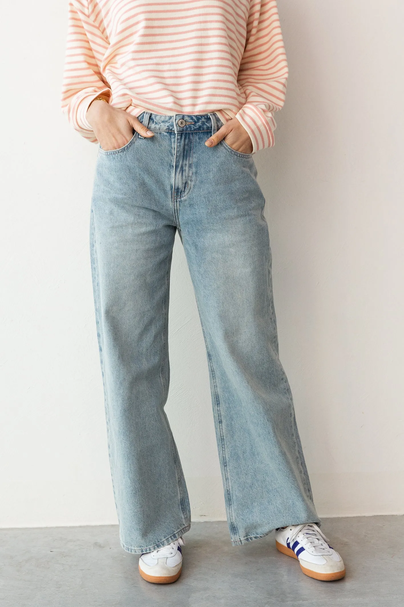 Capucine Wide Ankle Denim