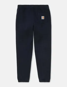 Sure! Heres an optimized title for your e-commerce product:

Mens Carhartt WIP Relaxed Fit Pocket Sweatpants - Dark Navy Blue