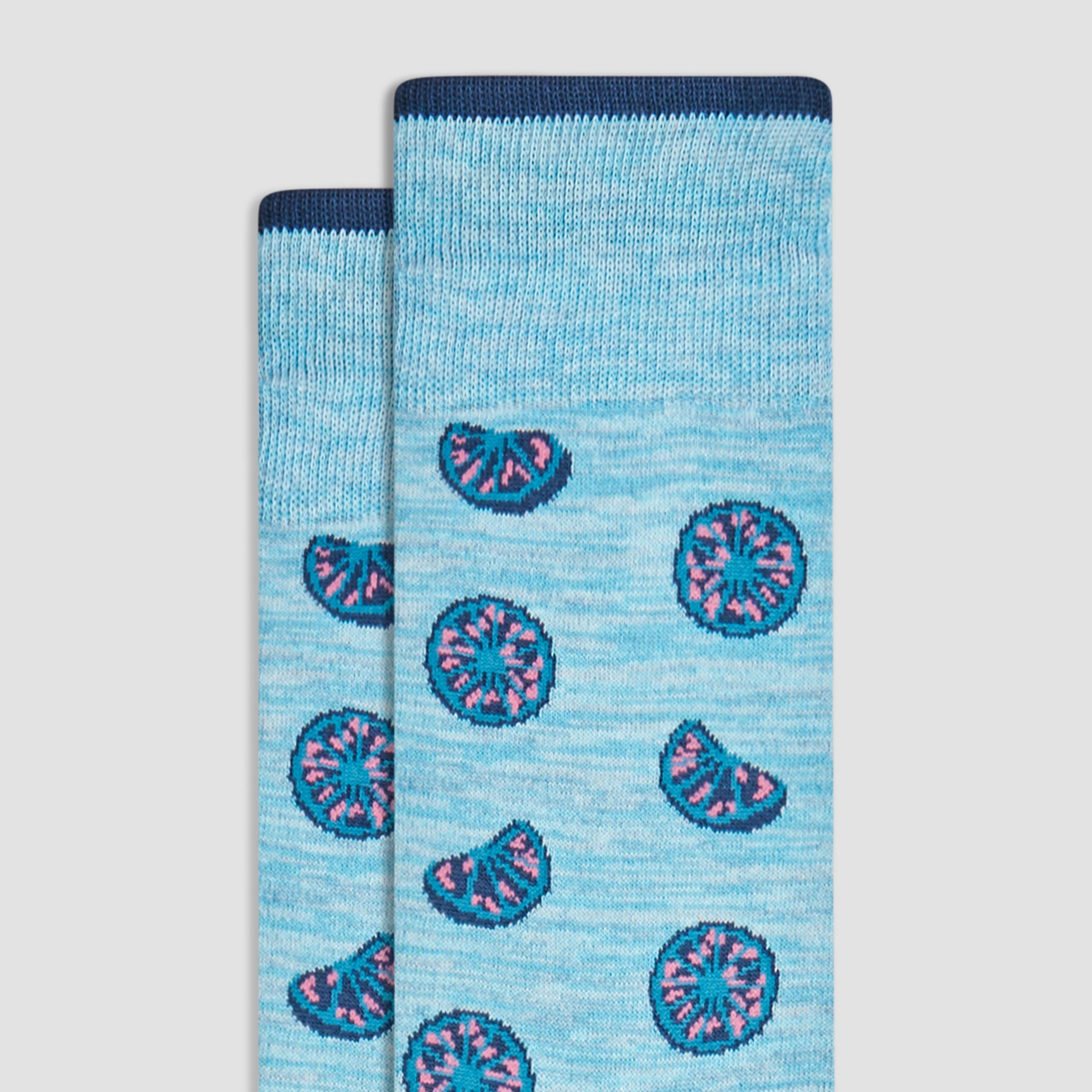 Citrus Fruit Mid-Calf Socks