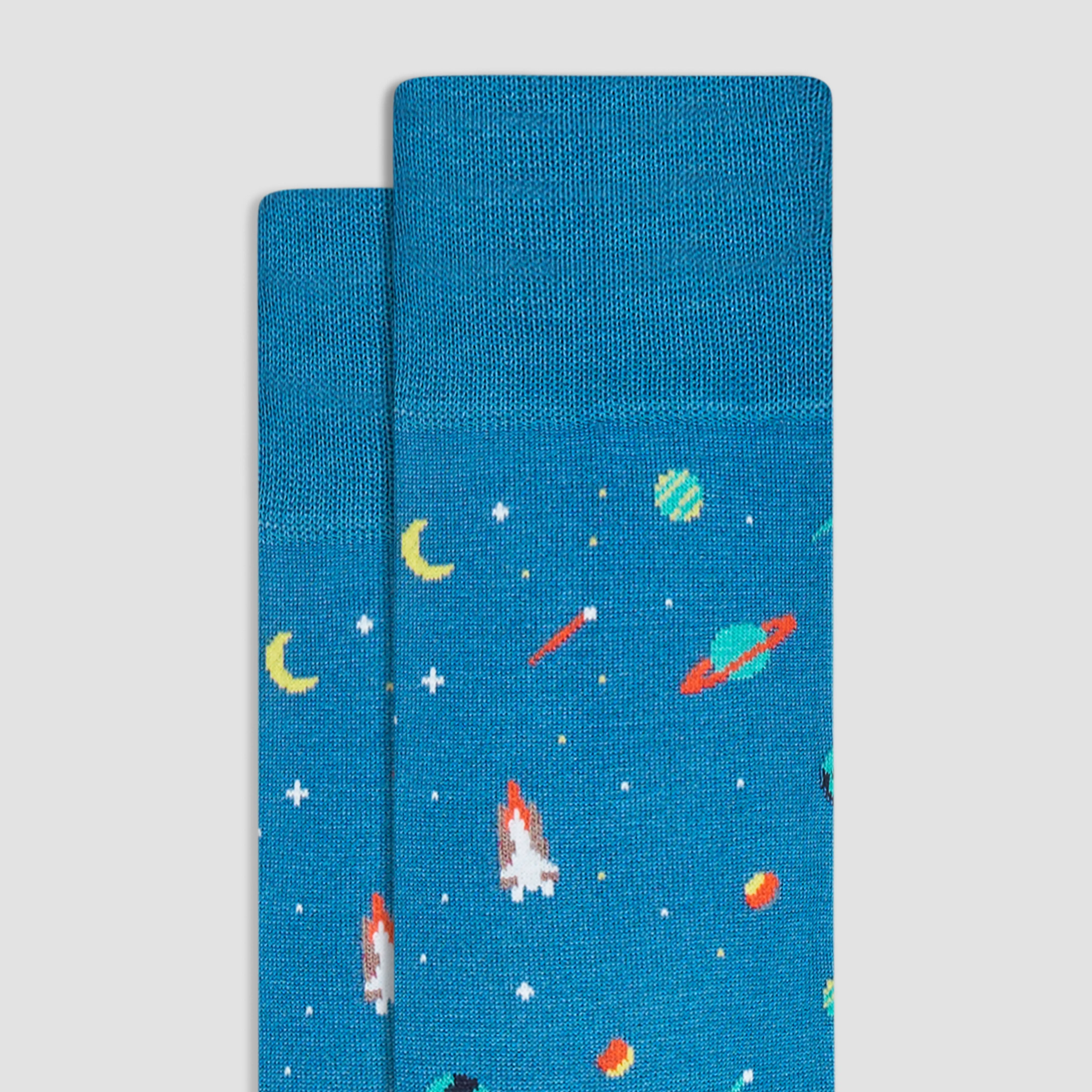 Cosmic Mid-Calf Socks