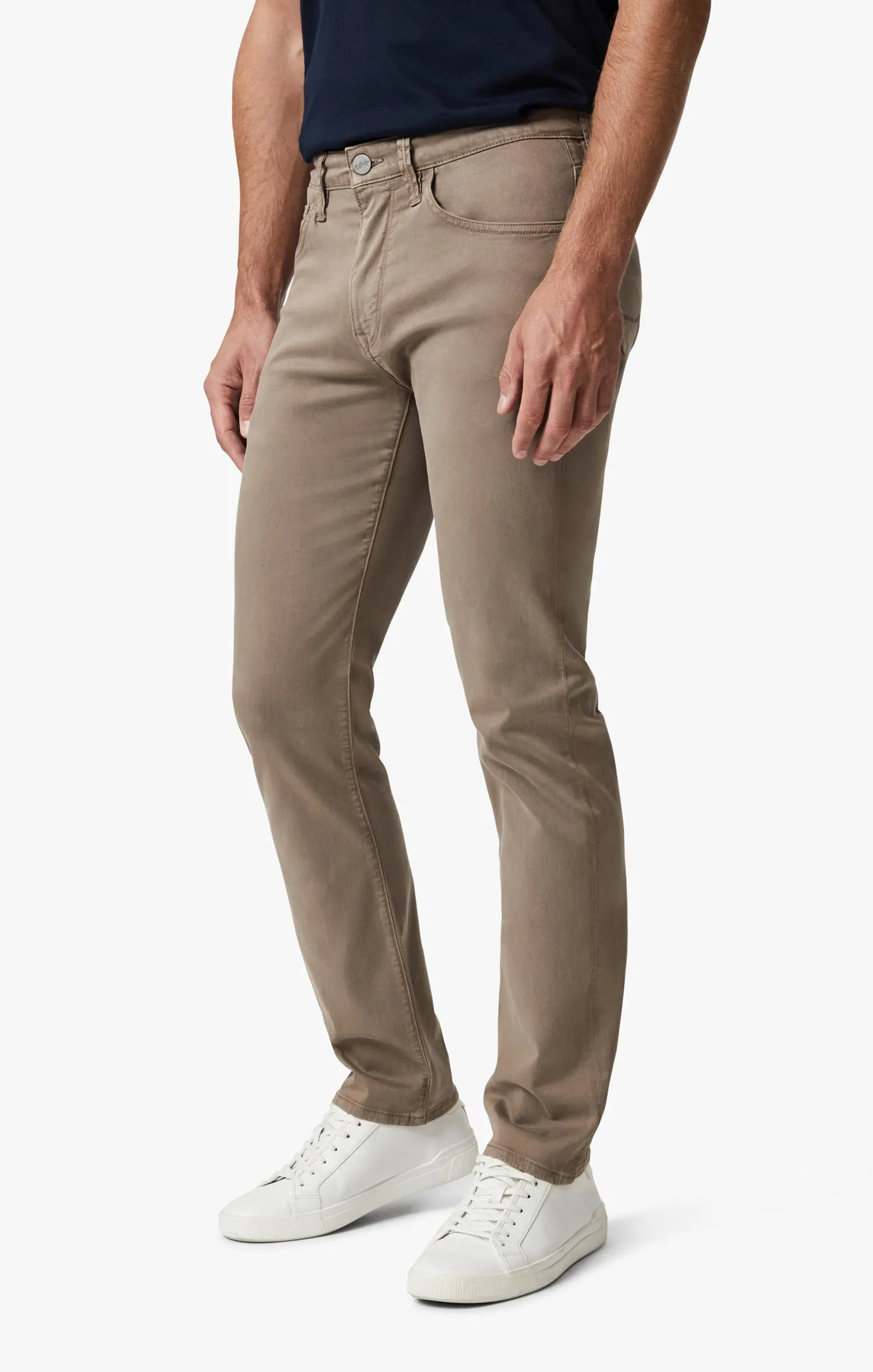 Courage Straight Leg Pants In Walnut Twill