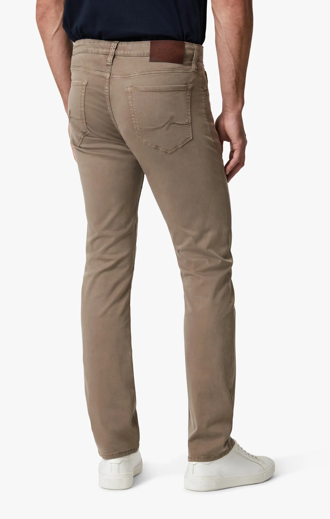 Courage Straight Leg Pants In Walnut Twill