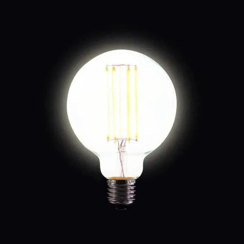 Dimmable E27 LED | G95 | 8W | 3000K