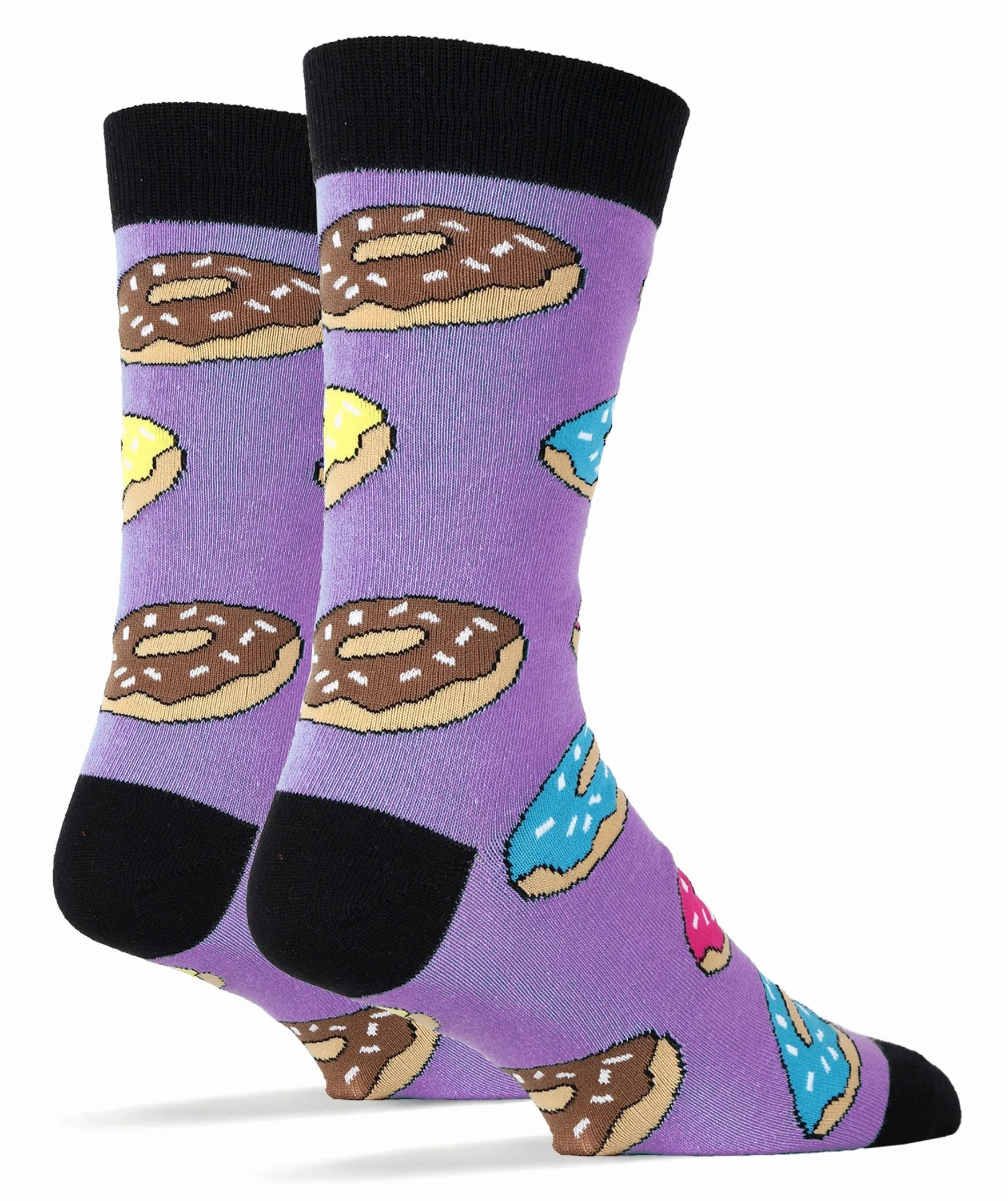 Donut Magic Purple Socks