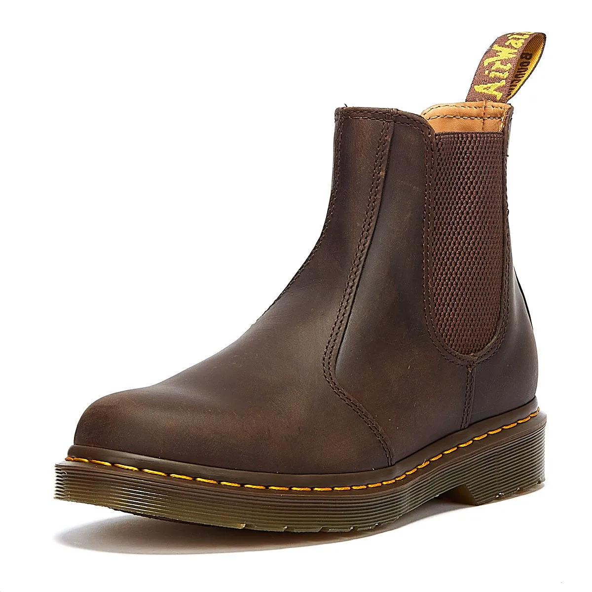 Dr. Martens 2976 YS Crazy Horse Womens Brown Boots