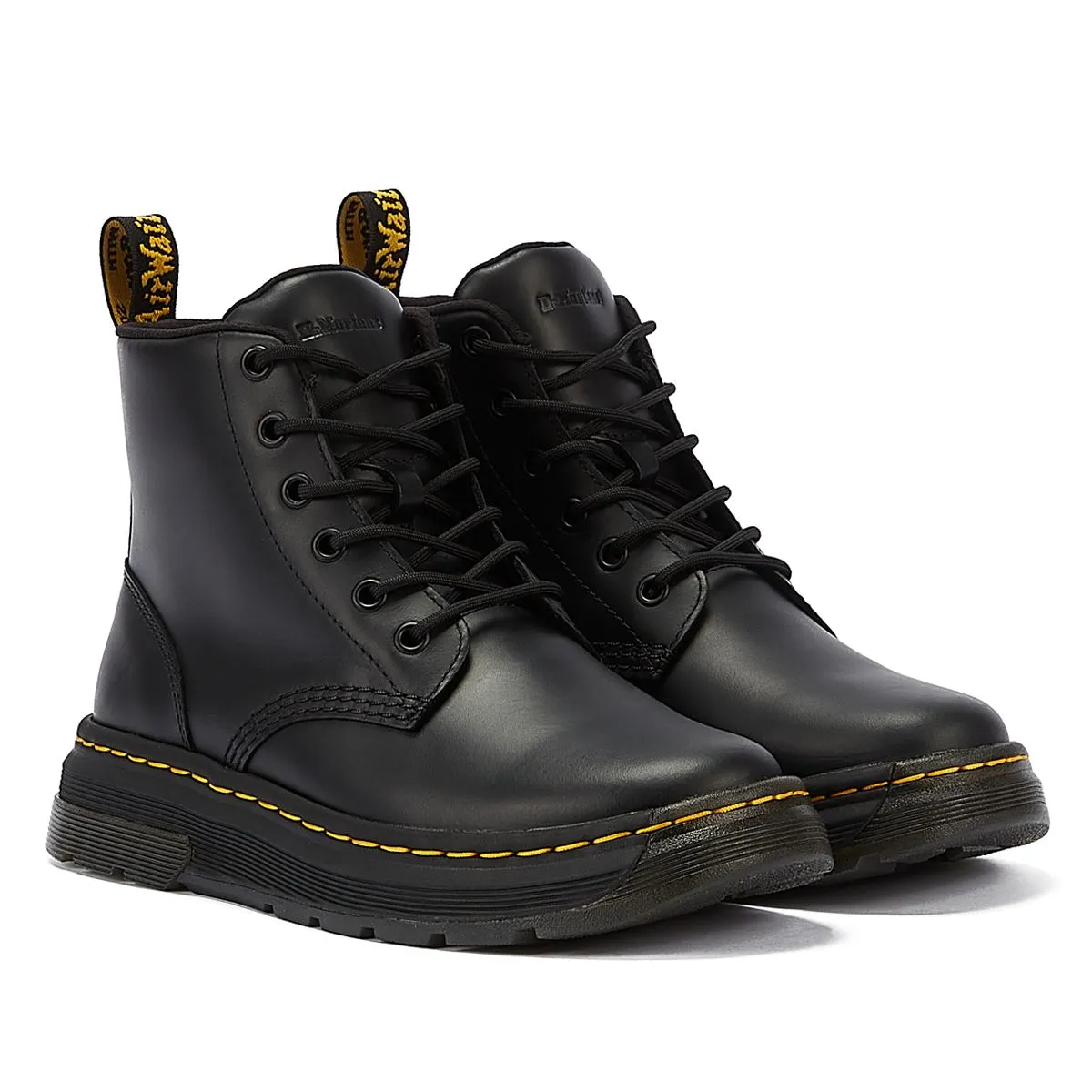 Dr. Martens Crewson Chukka Black Boots