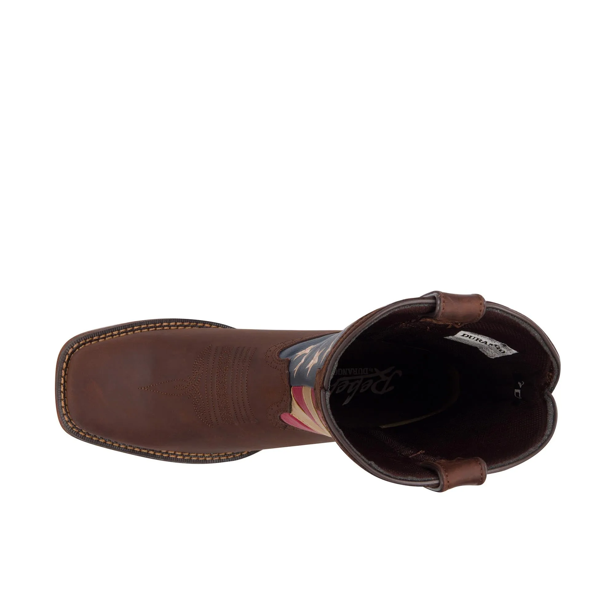 Durango Rebel Soft Toe Brown/Union Flag