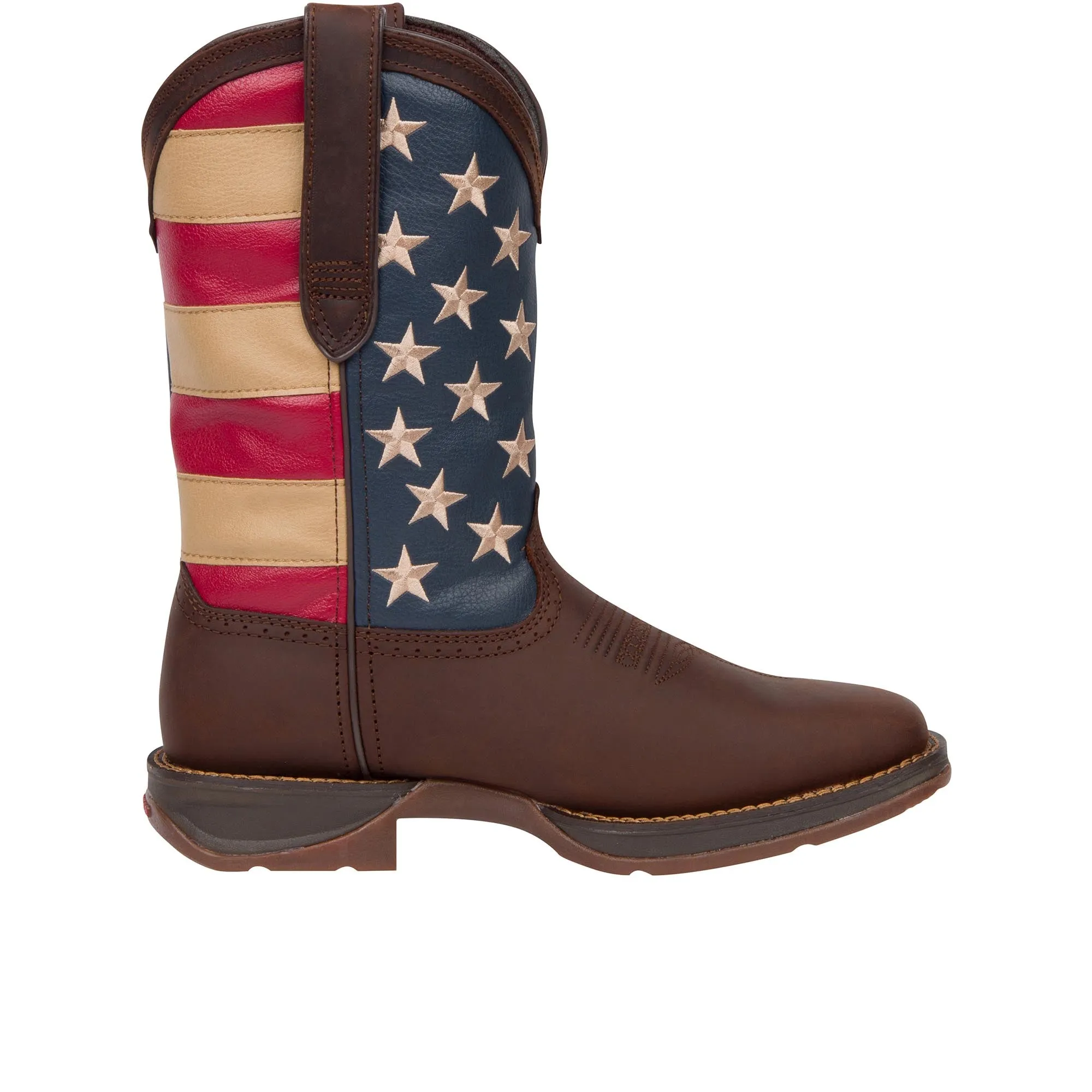 Durango Rebel Soft Toe Brown/Union Flag