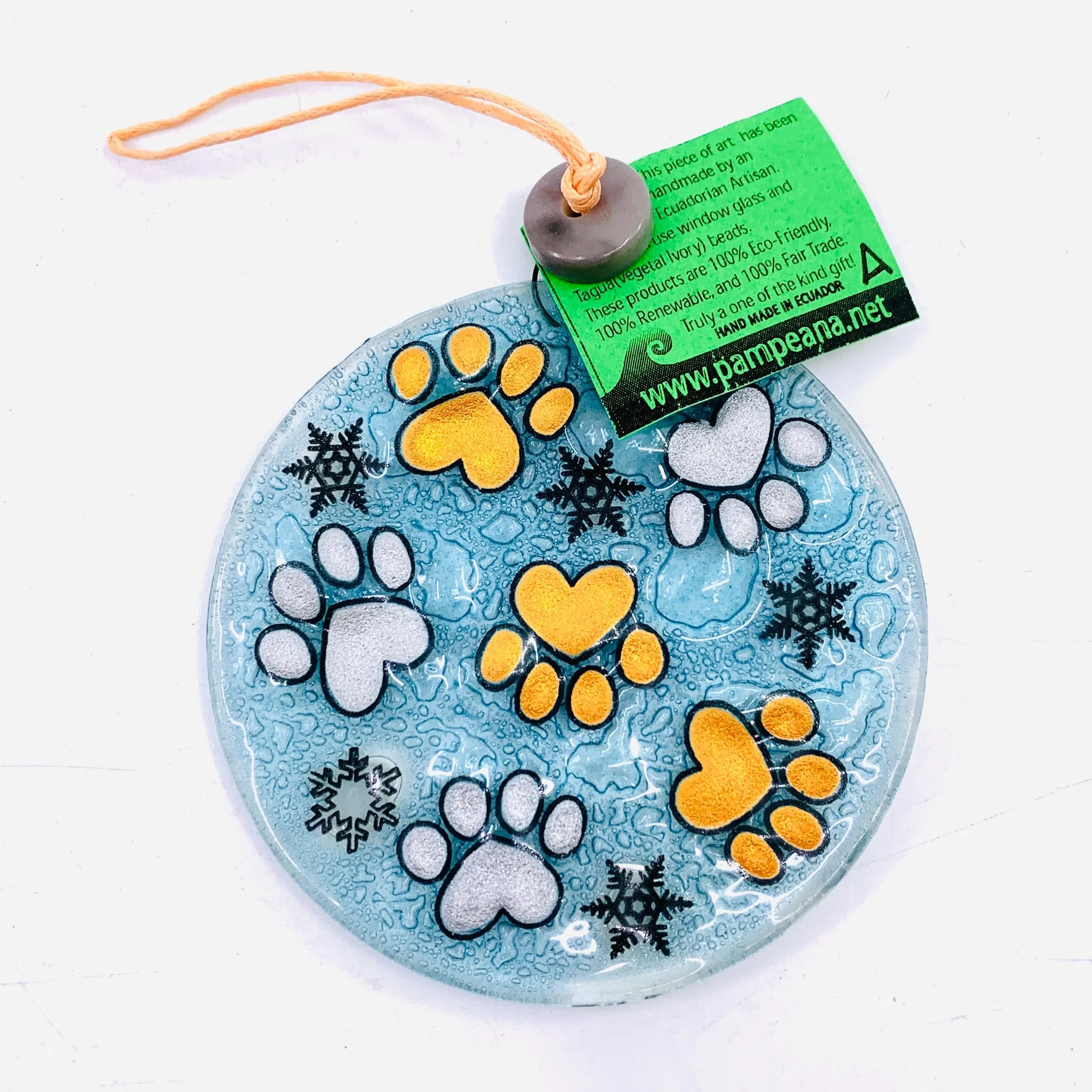 Fair Trade Ornament 130 Snow Paws