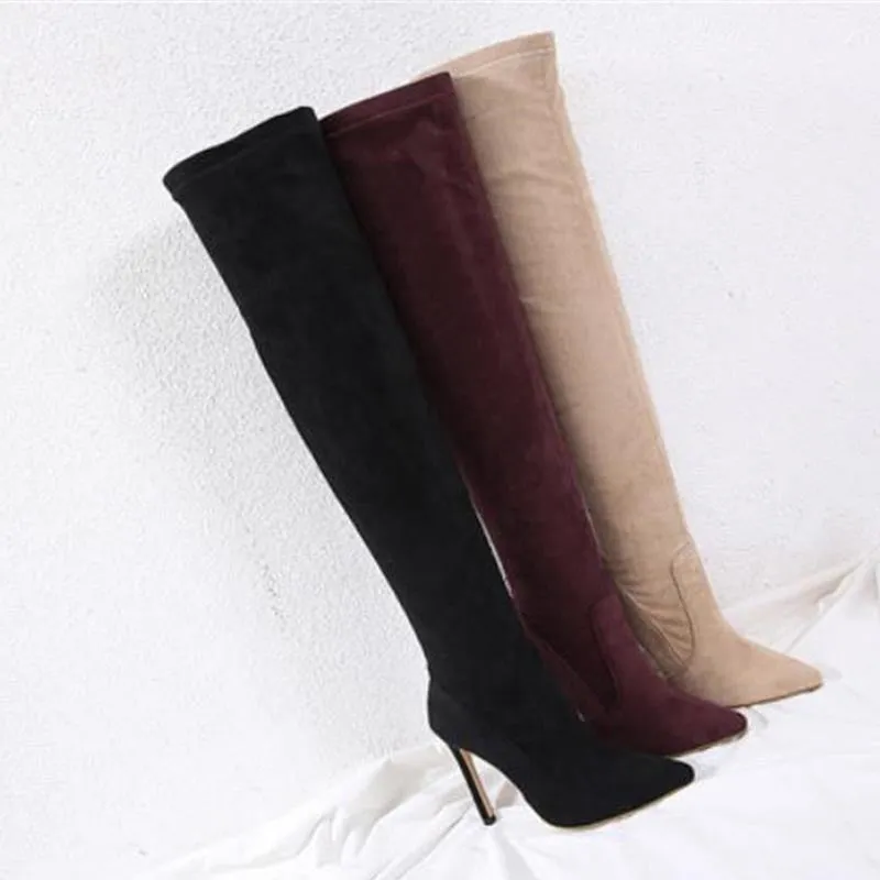 Fashion Women's Warm Over The Knee Boots