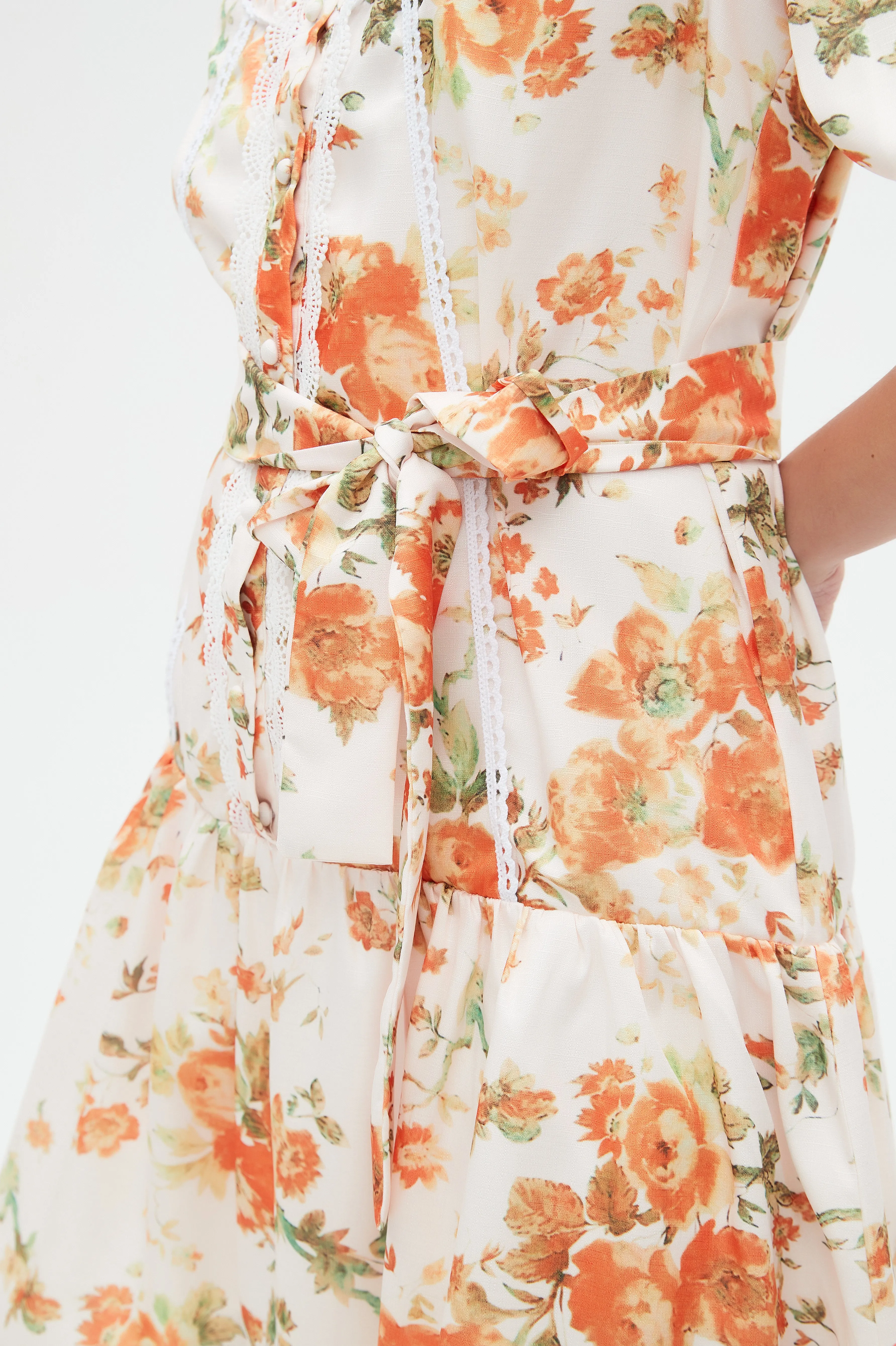 FIORIE FLORAL SHIFT DRESS byMM